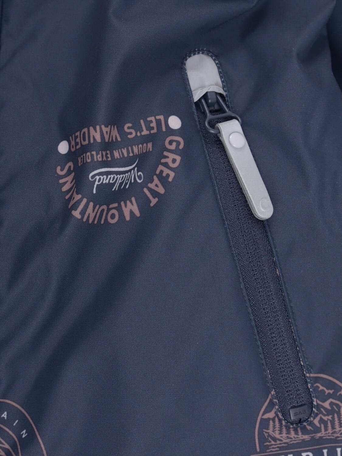 CROCKID Комбинезон 542266 ВК 60127/н/6 УЗГ глубокий синий, горы и путешествия