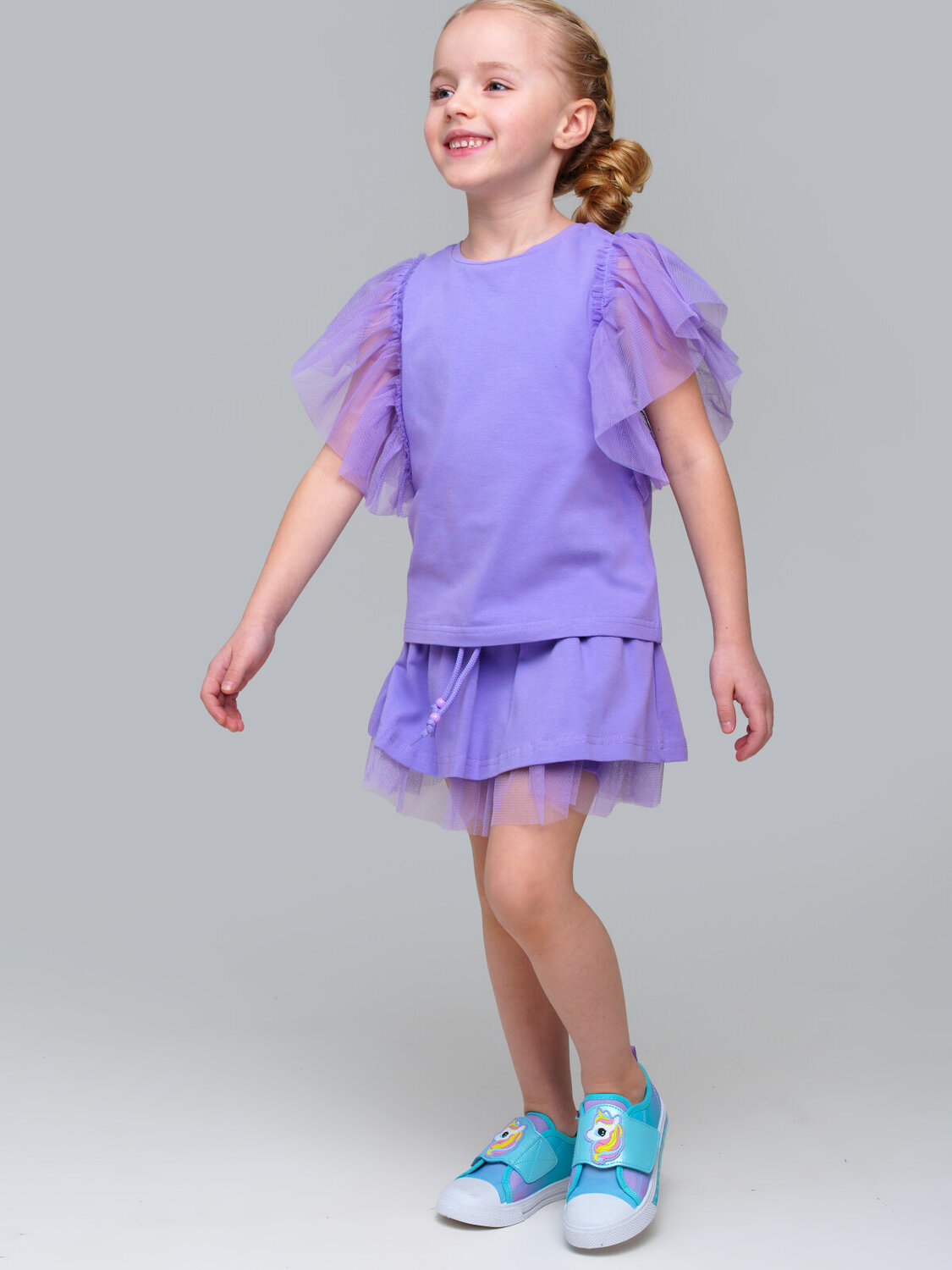 PLAYTODAY Фуфайка 542301 12522057 сиреневый