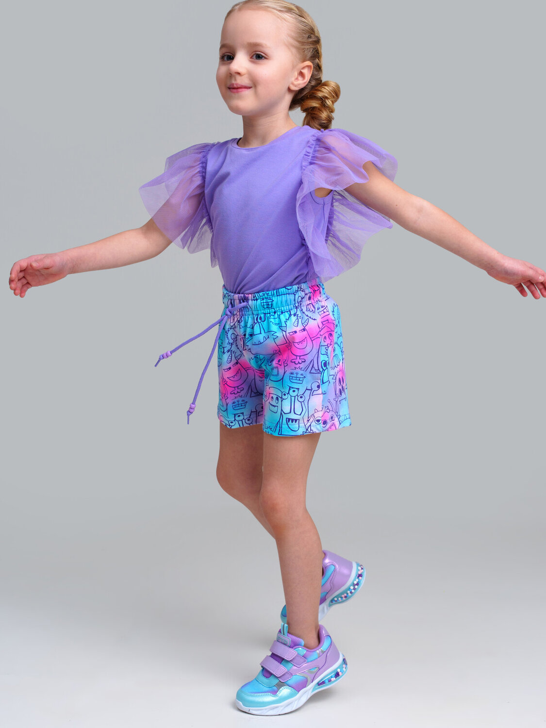 PLAYTODAY Фуфайка 542301 12522057 сиреневый