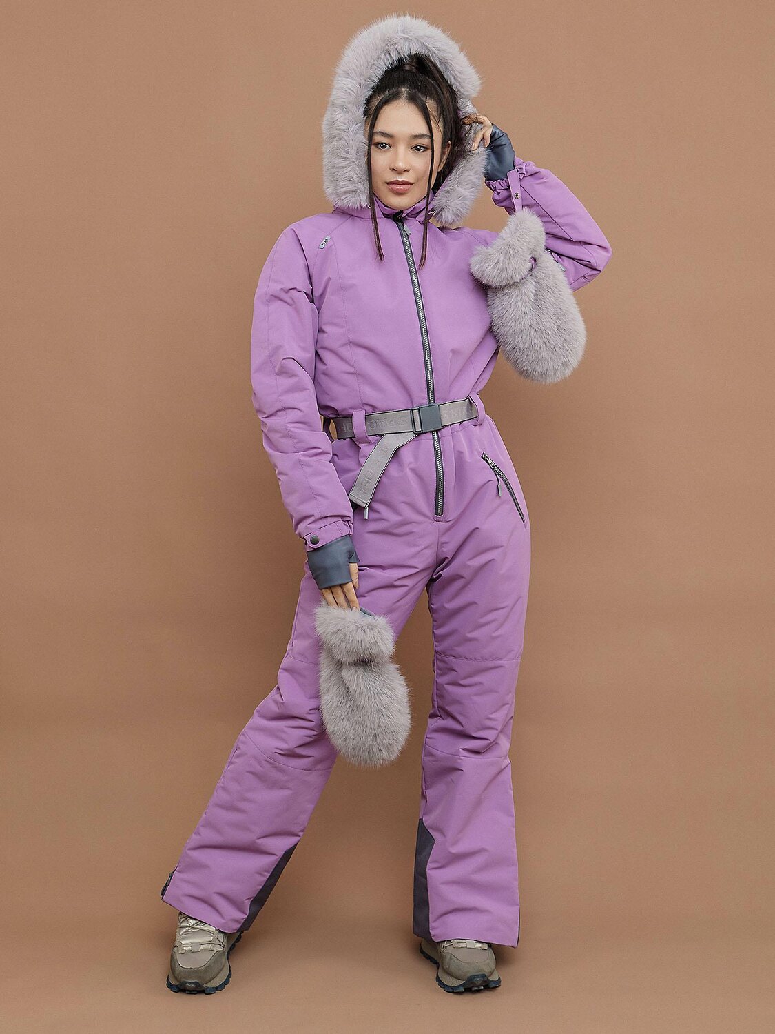 BATIK Комбинезон 549543 214-26з-3 Ежевичный мусс