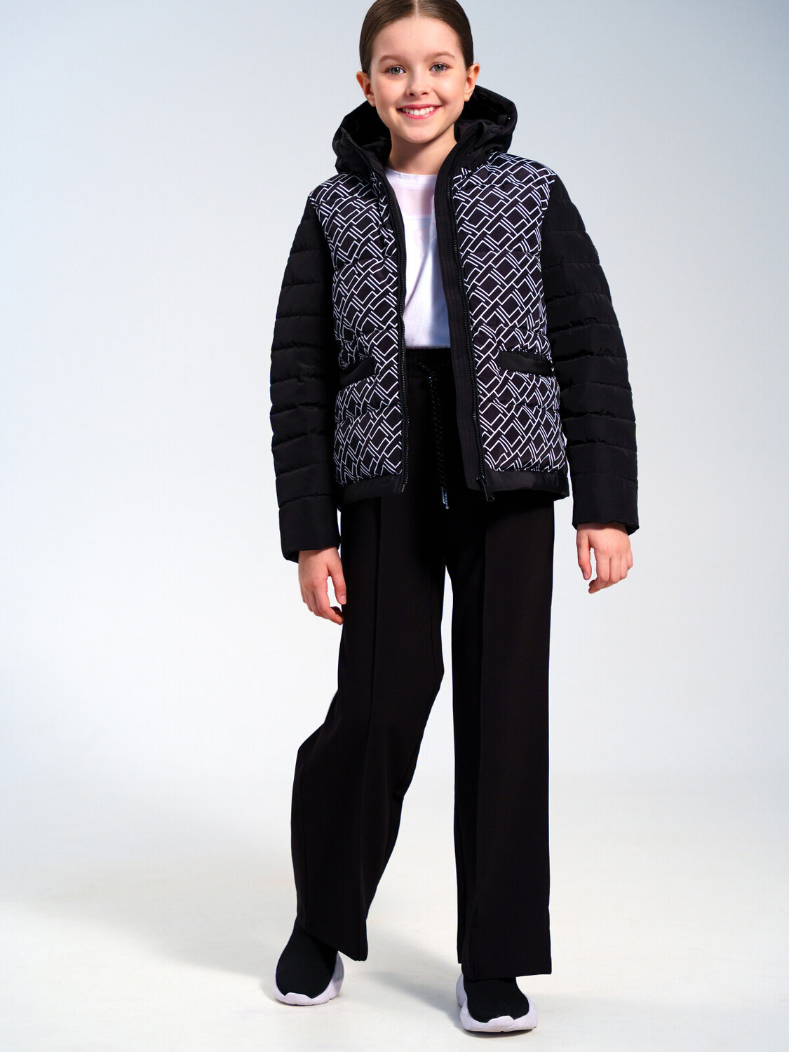 PLAYTODAY Куртка 556591 22427007 черный,белый