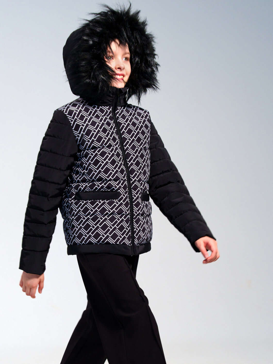 PLAYTODAY Куртка 556591 22427007 черный,белый