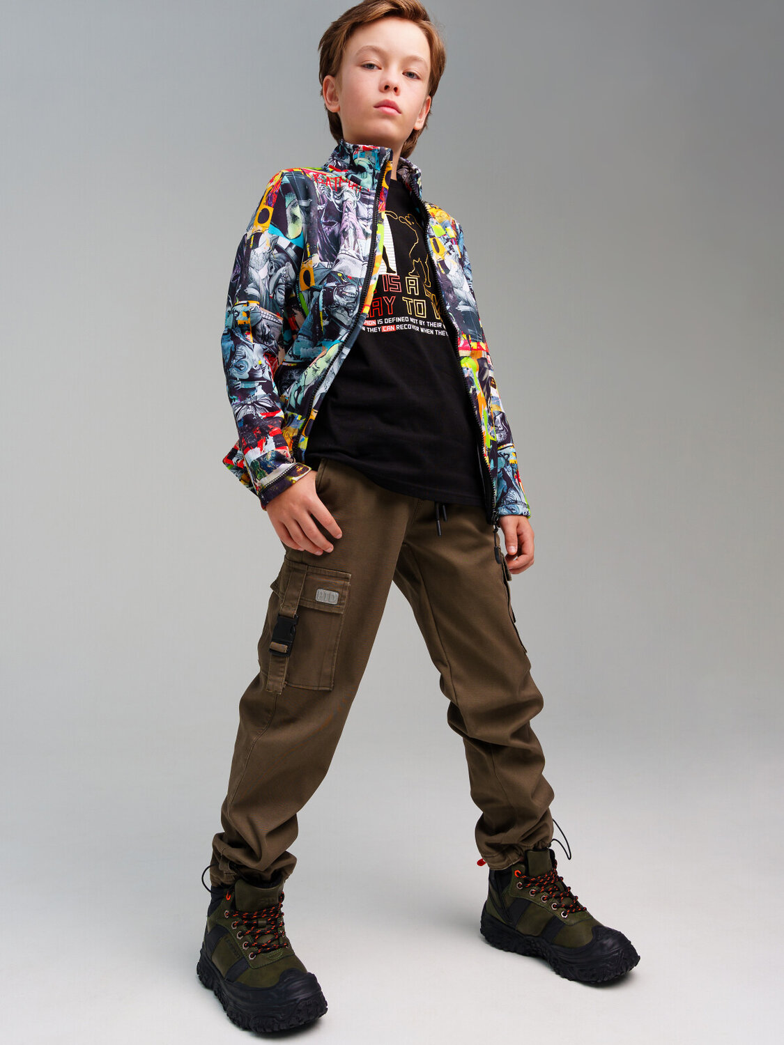 PLAYTODAY Брюки 556594 32411060 темно-зеленый