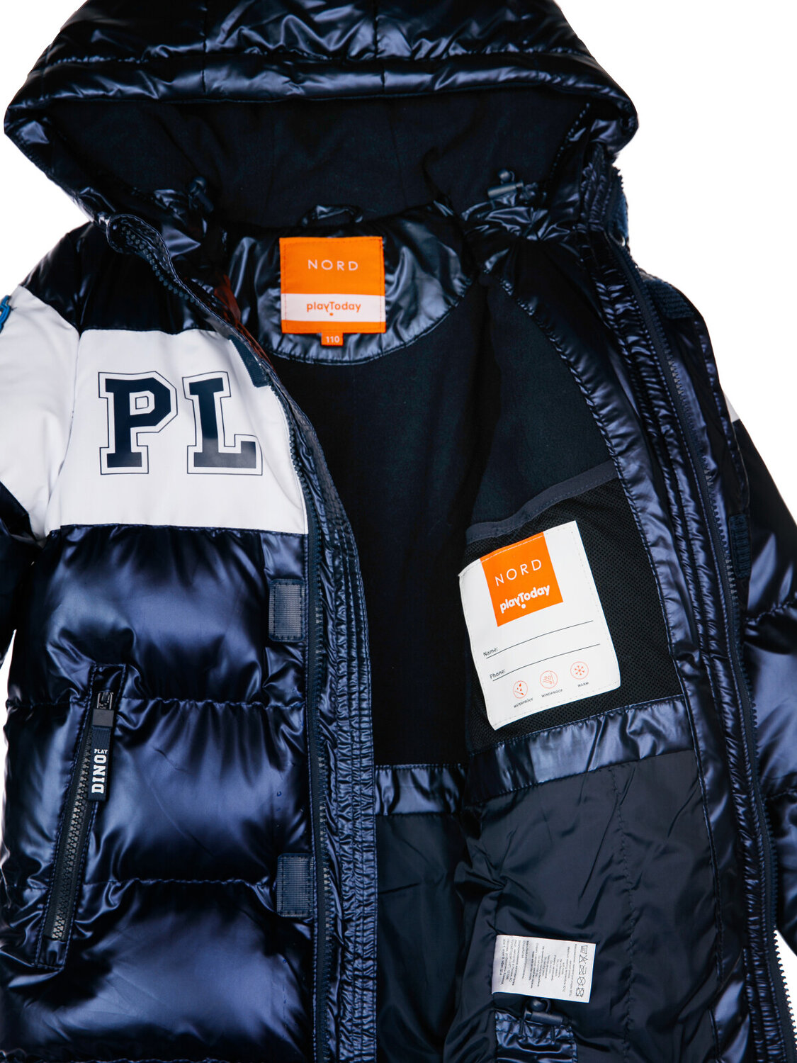 PLAYTODAY Пальто 556596 32412004 тёмно-синий