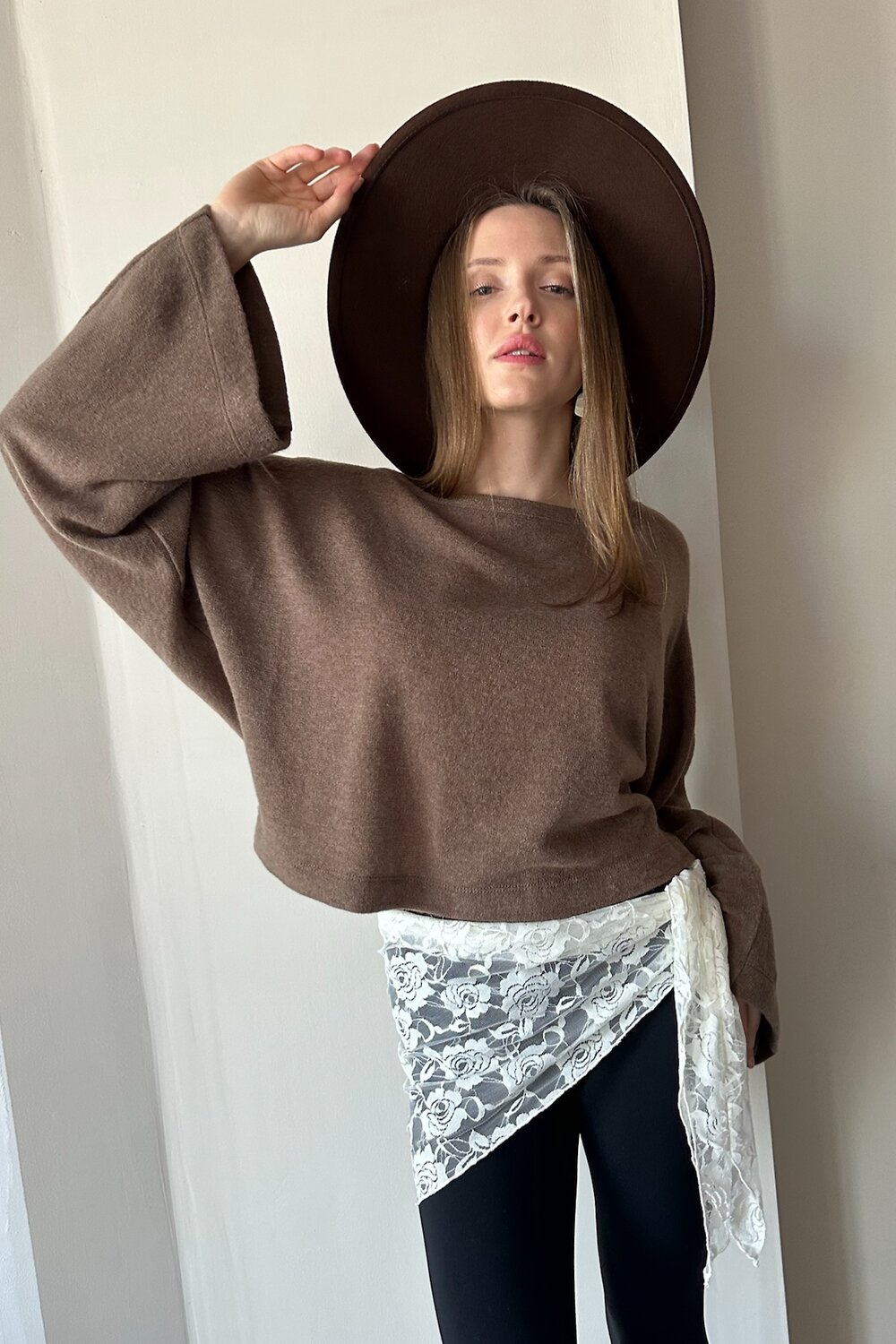 RISE Свитер 556688 WOOL041/04 Коричневый