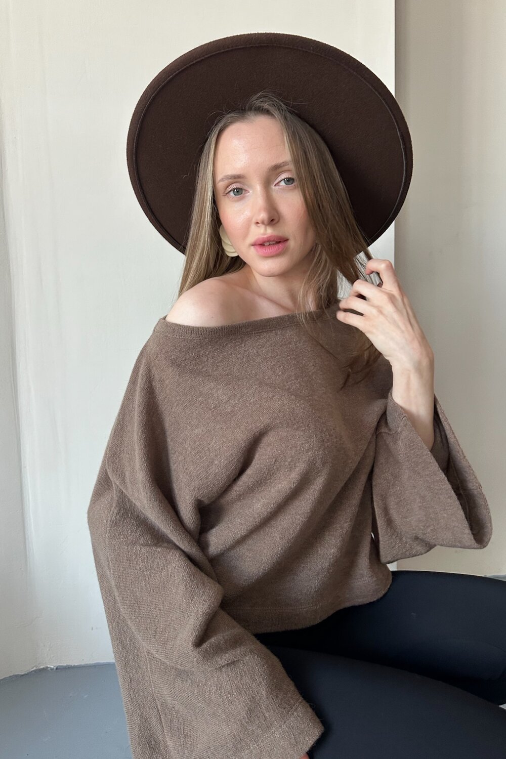 RISE Свитер 556688 WOOL041/04 Коричневый