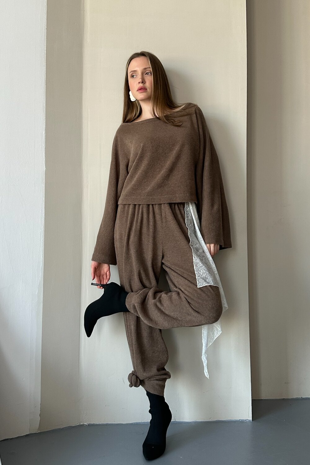 RISE Свитер 556688 WOOL041/04 Коричневый