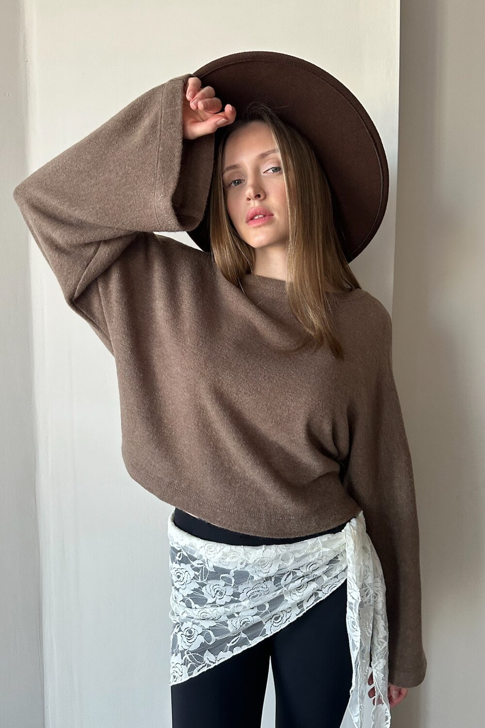 RISE Свитер 556688 WOOL041/04 Коричневый