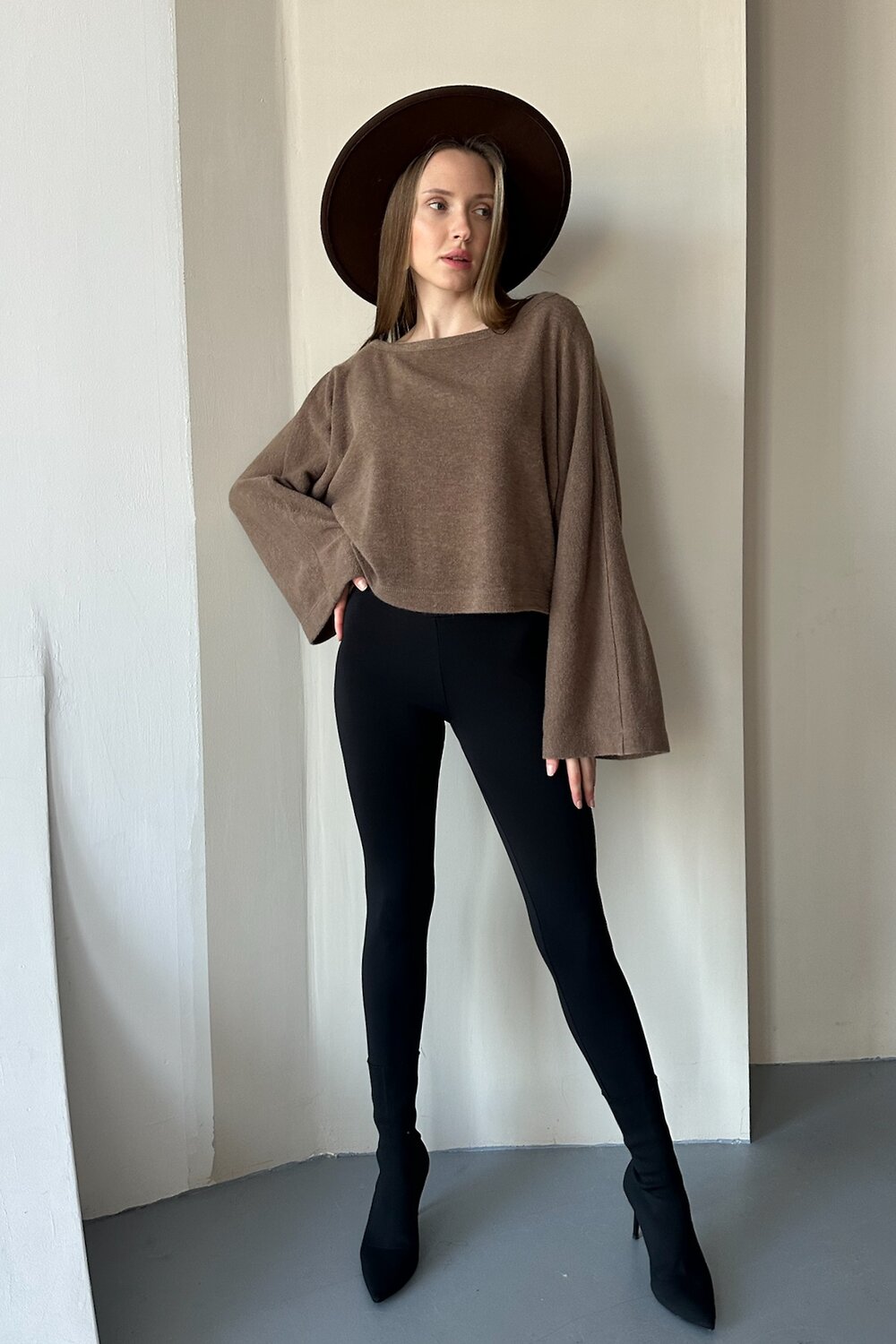 RISE Свитер 556688 WOOL041/04 Коричневый