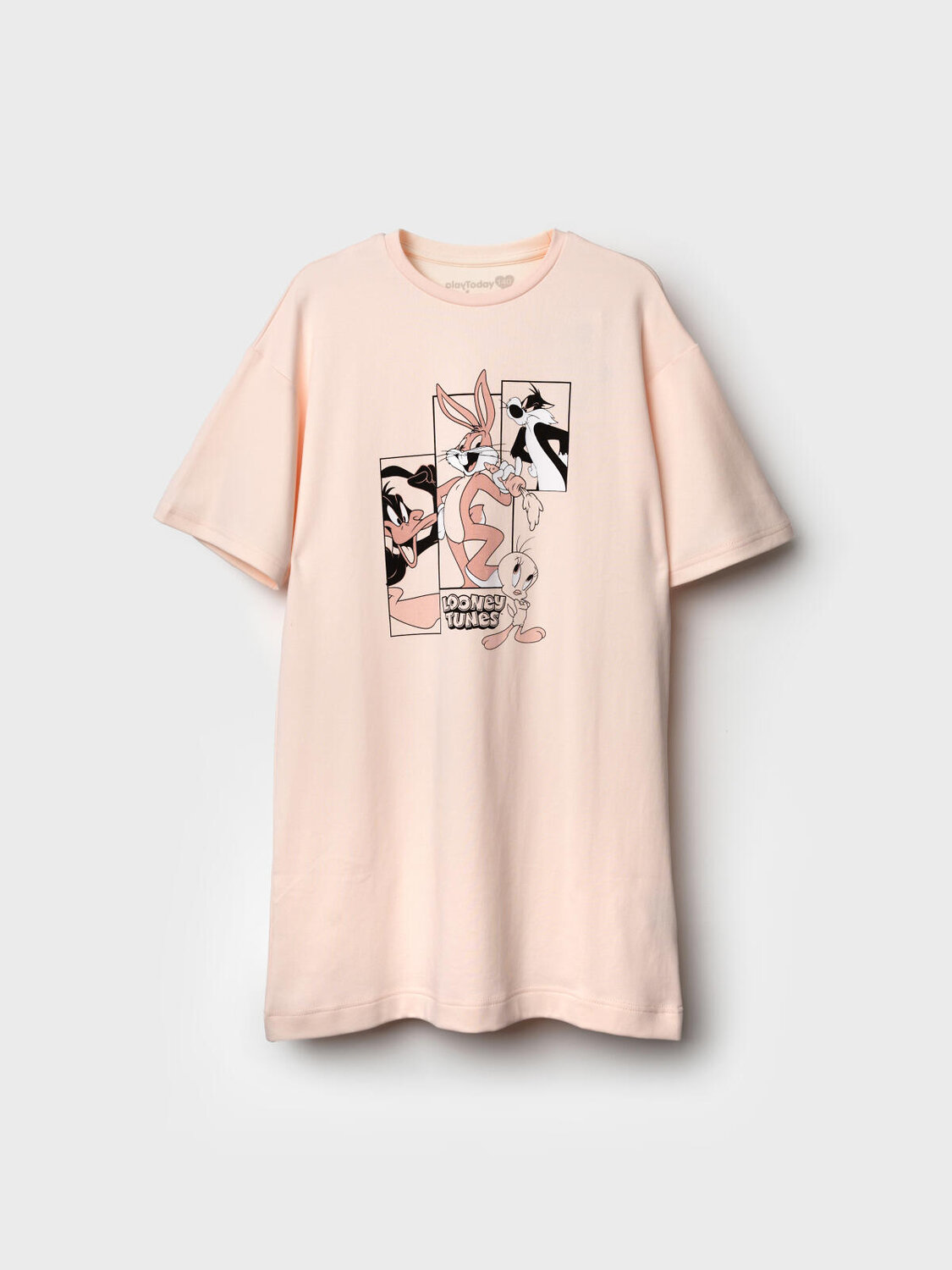 PLAYTODAY Сорочка 557497 12541105 бежевый