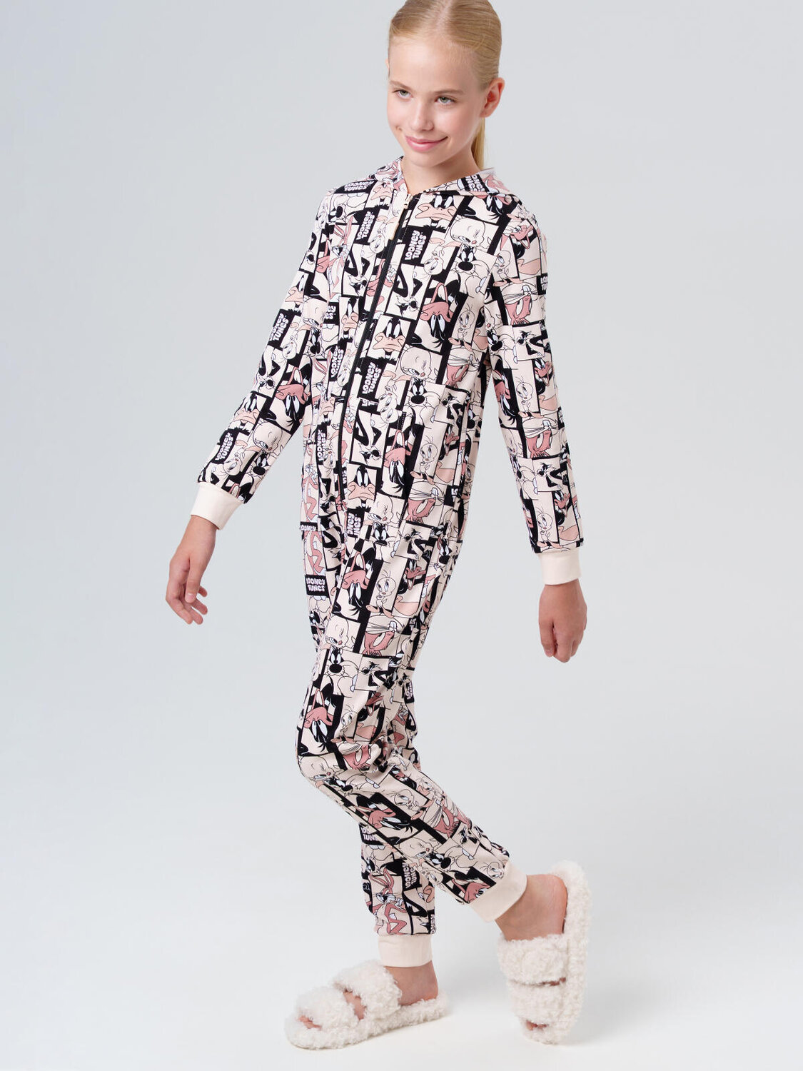 PLAYTODAY Комбинезон 557517 12541117 бежевый