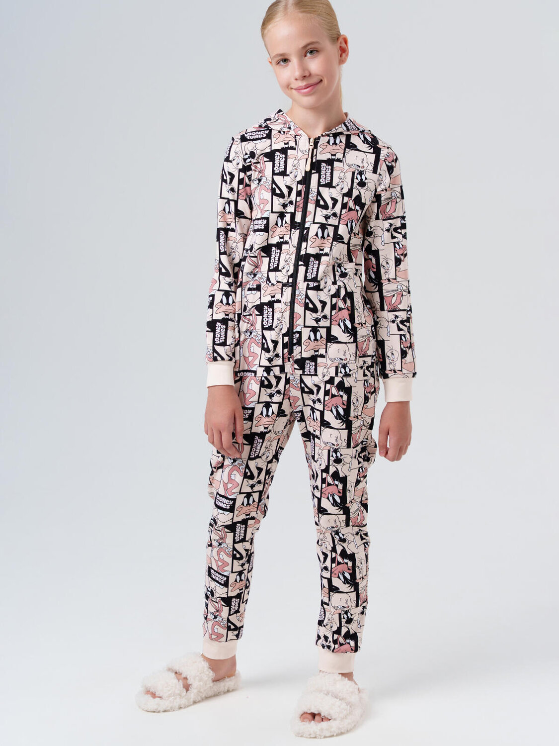 PLAYTODAY Комбинезон 557517 12541117 бежевый