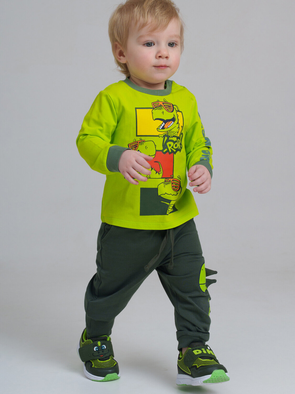 PLAYTODAY Фуфайка 557608 32419062 светло-зеленый