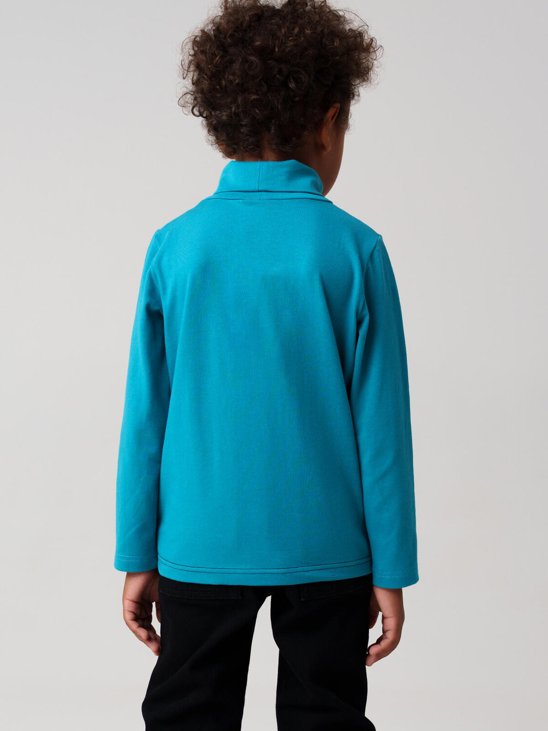 PLAYTODAY Водолазка 557612 32512285 черный,бирюзовый