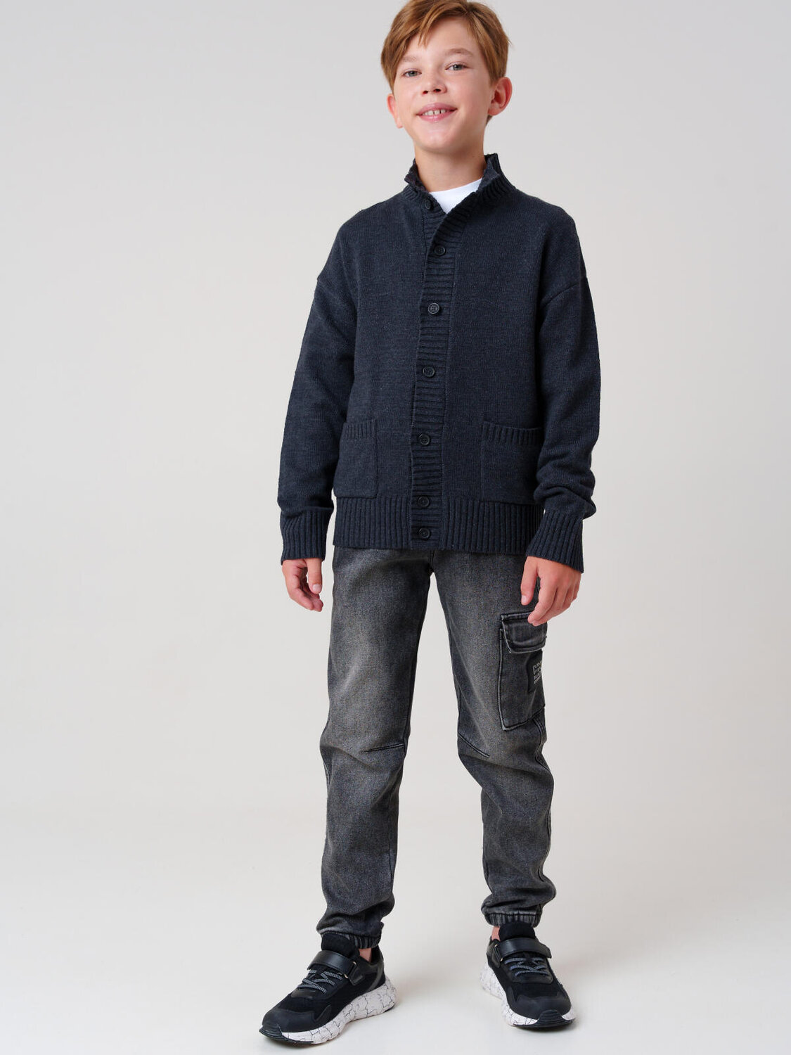 PLAYTODAY Кардиган 557631 32511445 черный