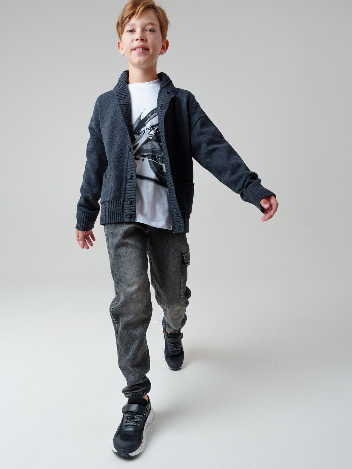 PLAYTODAY Кардиган 557631 32511445 черный