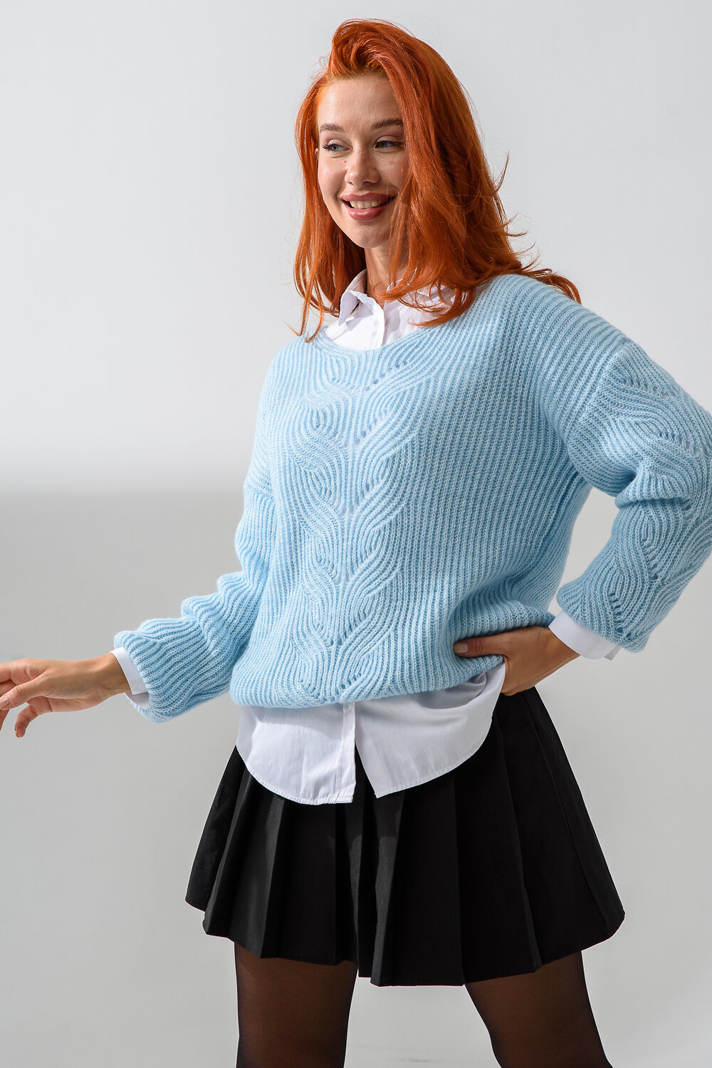 Натали Джемпер 558543 84503 голубой