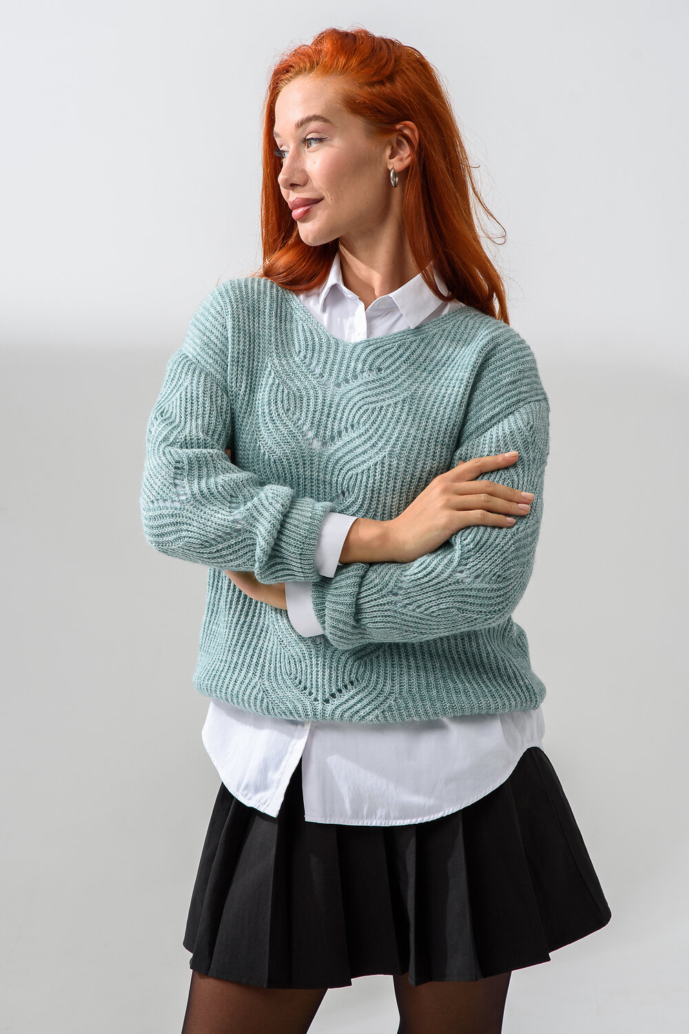 Натали Джемпер 558545 84503 ментол
