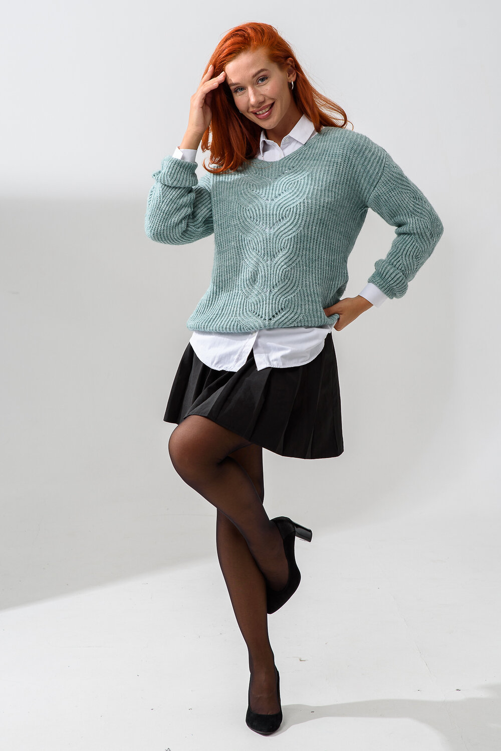 Натали Джемпер 558545 84503 ментол