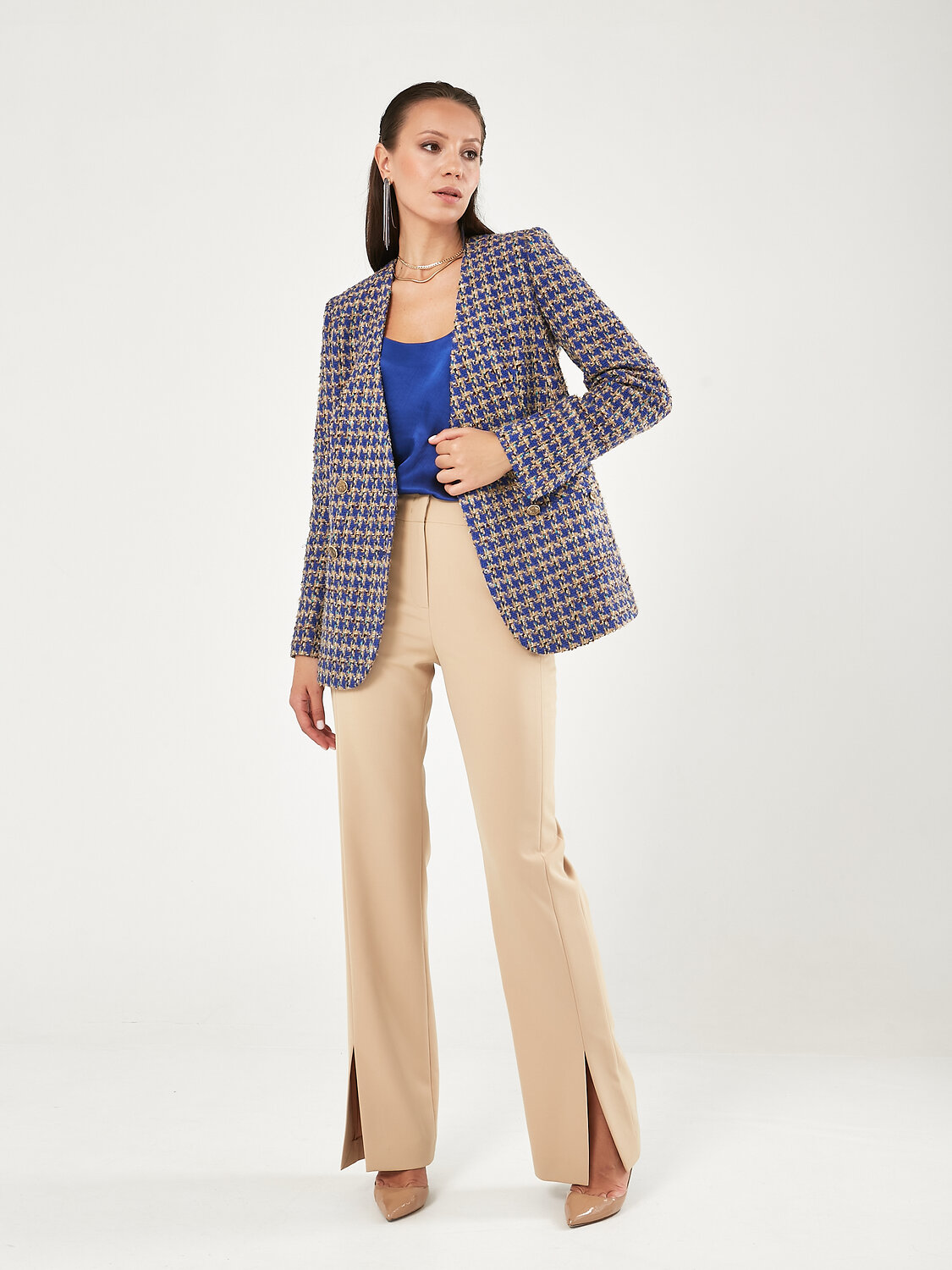 Marchello Marchellini Жакет 560521 230122-4893 королевский синий