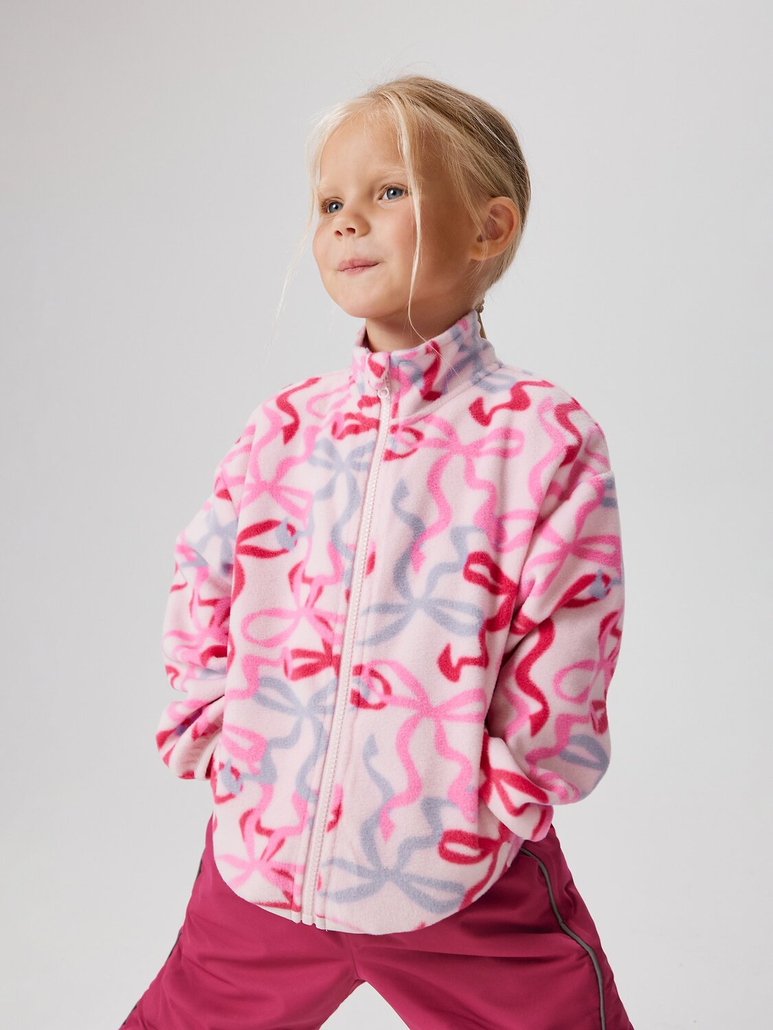 Acoola Куртка 560724 20221000047 розовый принт