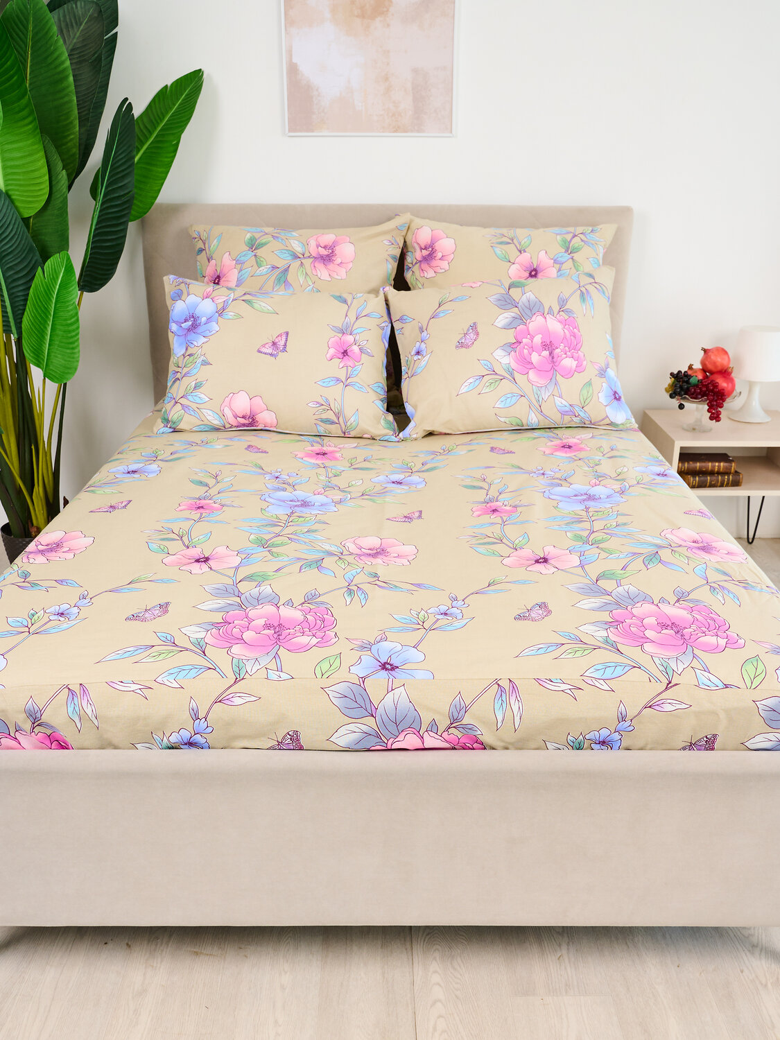 Текс-плюс Простыня 560733 НФ-00152635 Маргарита, цвет бежевый