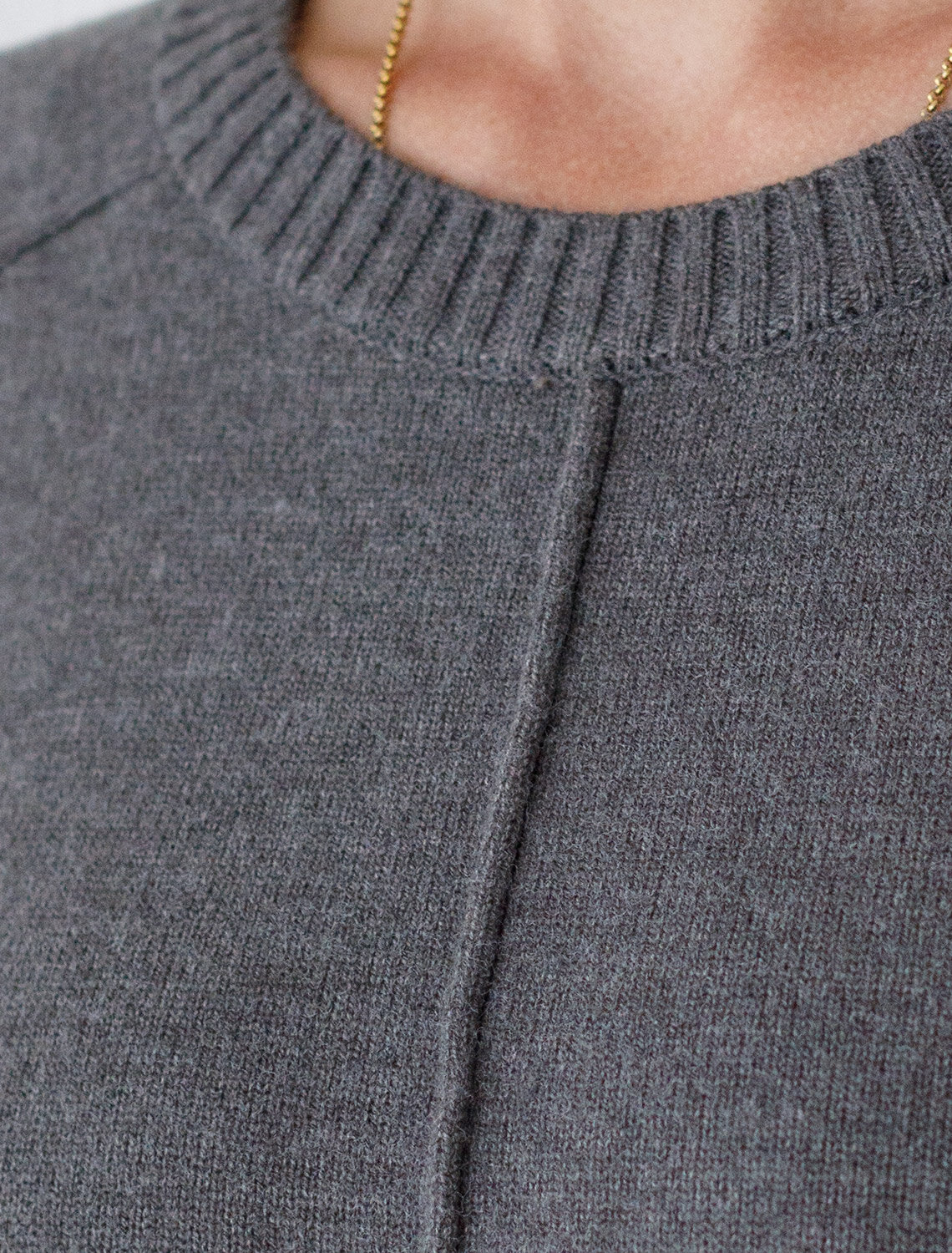 VILATTE Платье 561138 D32.107 темно-серый меланж