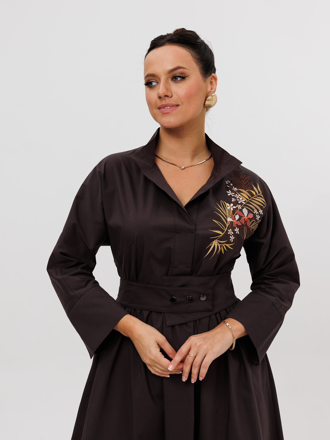 Panda Платье 561631 83984 Шоколад