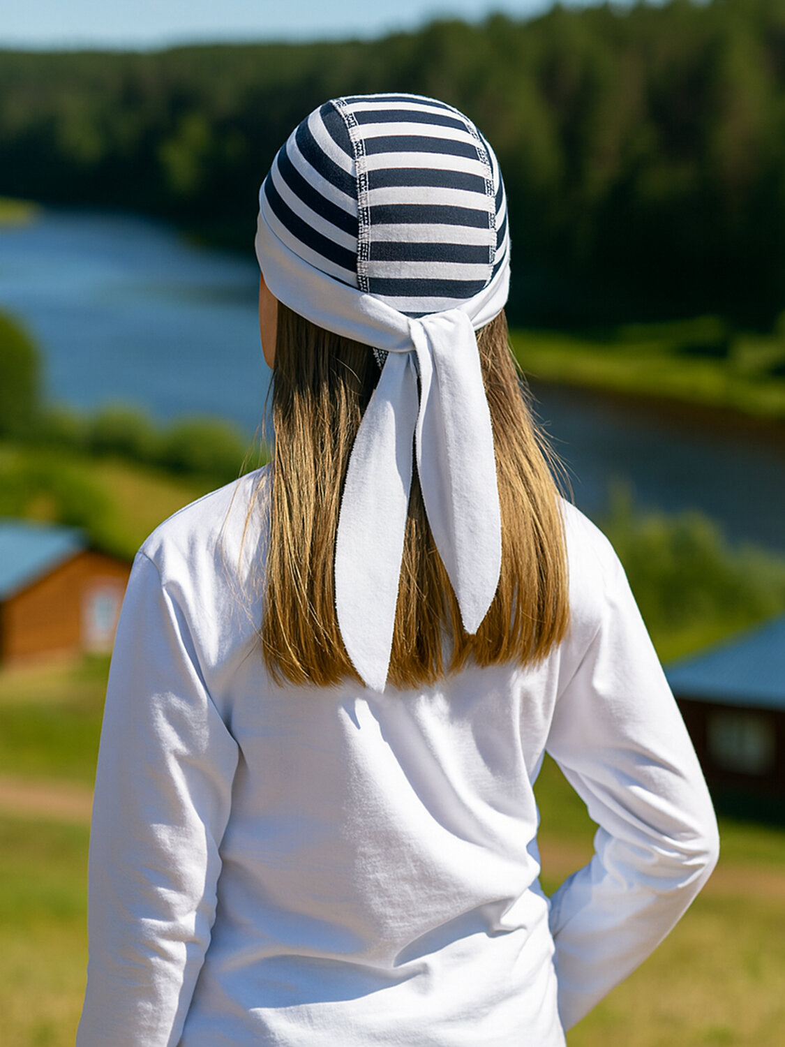 Утёнок Бандана 534459 033т т.синий_белый