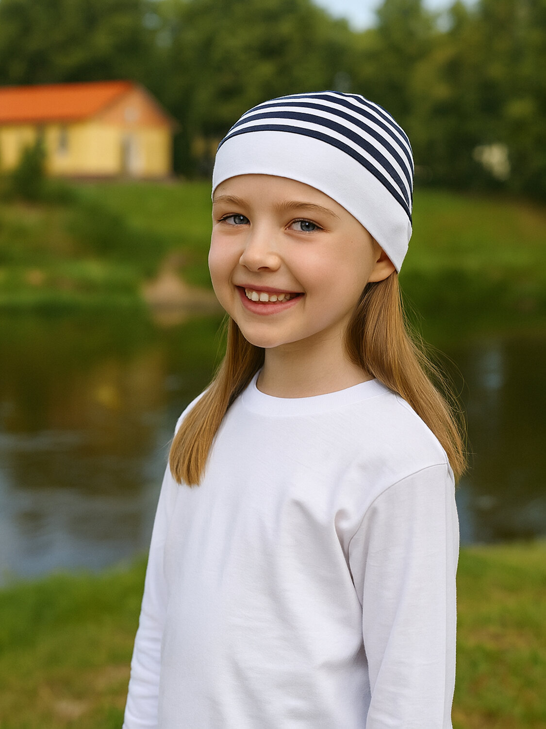 Утёнок Бандана 534459 033т т.синий_белый