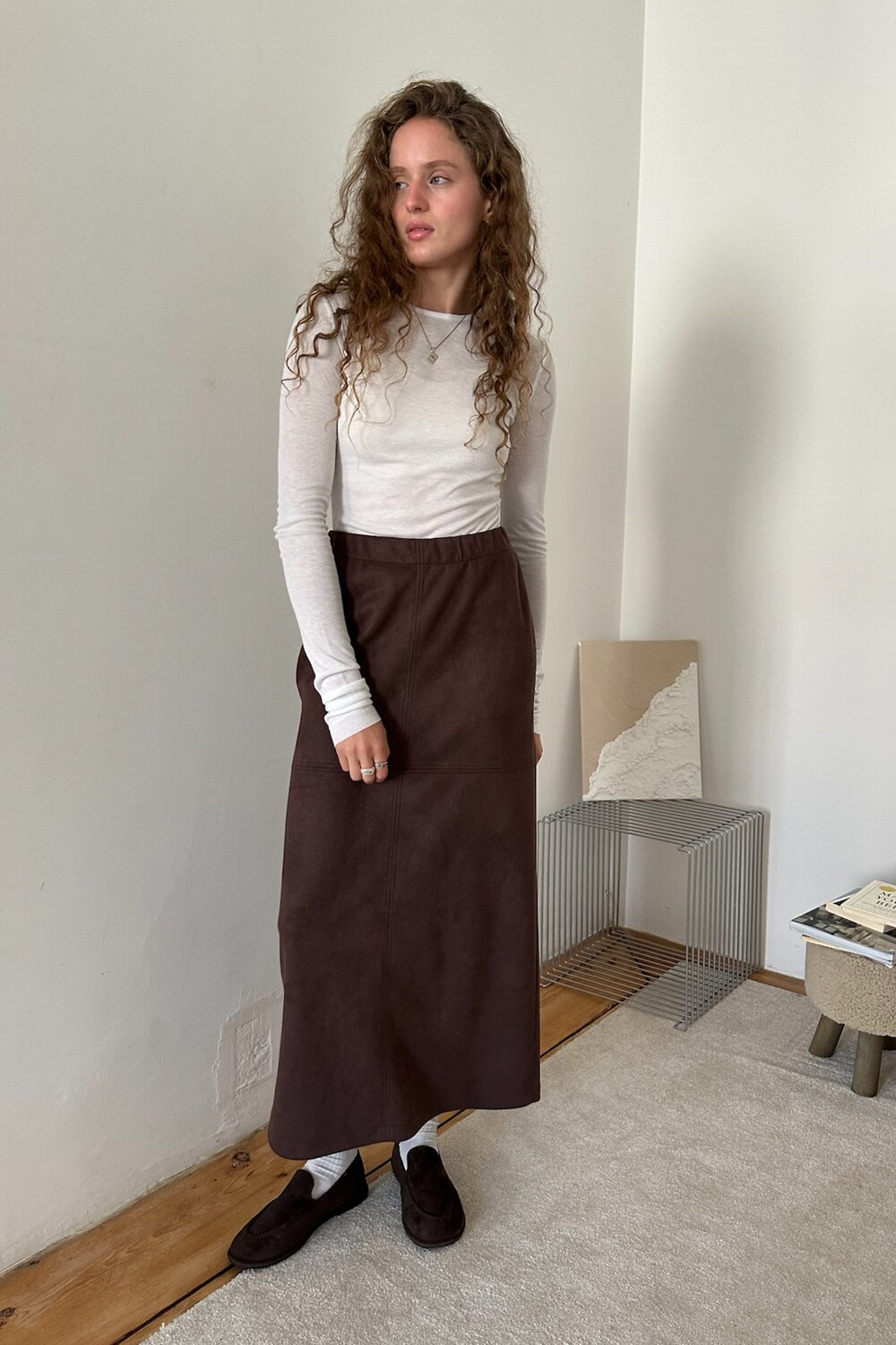 RISE Юбка 561980 BASE103/02 Коричневый