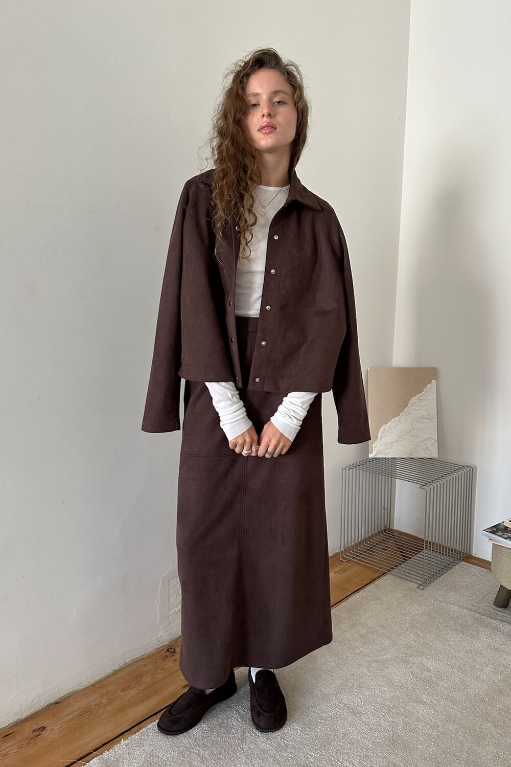 RISE Юбка 561980 BASE103/02 Коричневый