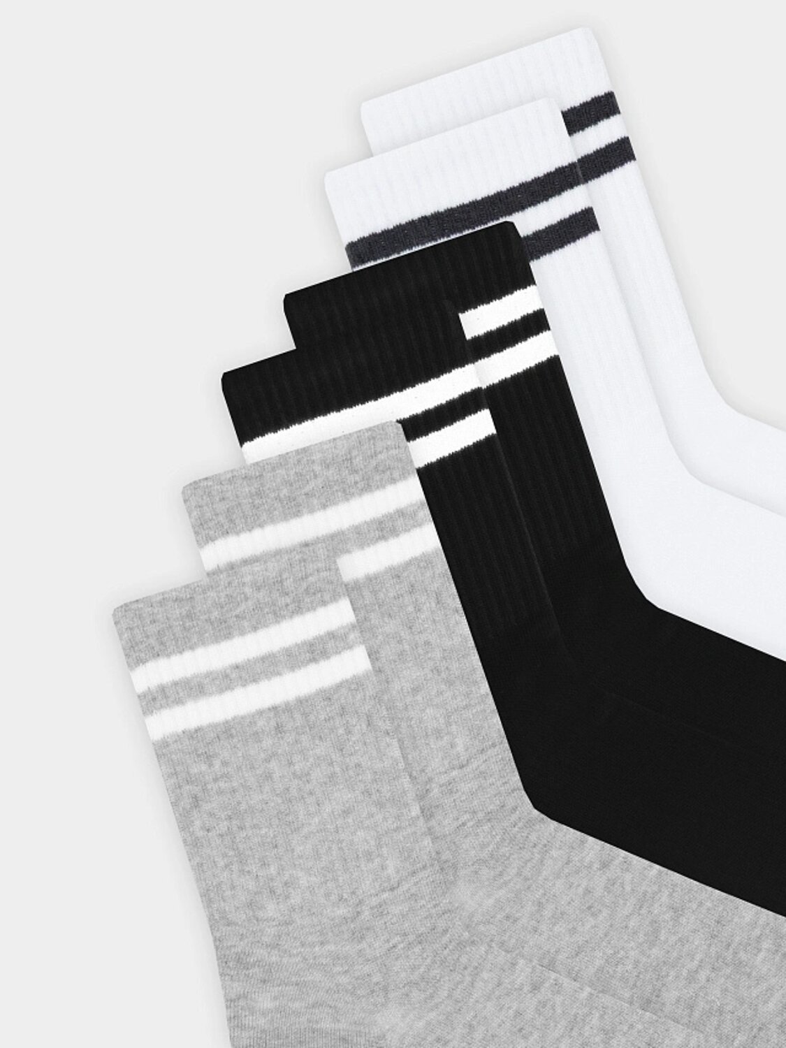 MARK FORMELLE Женские носки 562027 217A-574 графитовый /белый/ сер.меланж/