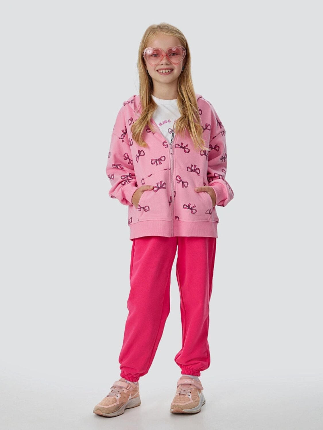 MARK FORMELLE Комплект 562743 397736 бантики на розовом +маджента +белый