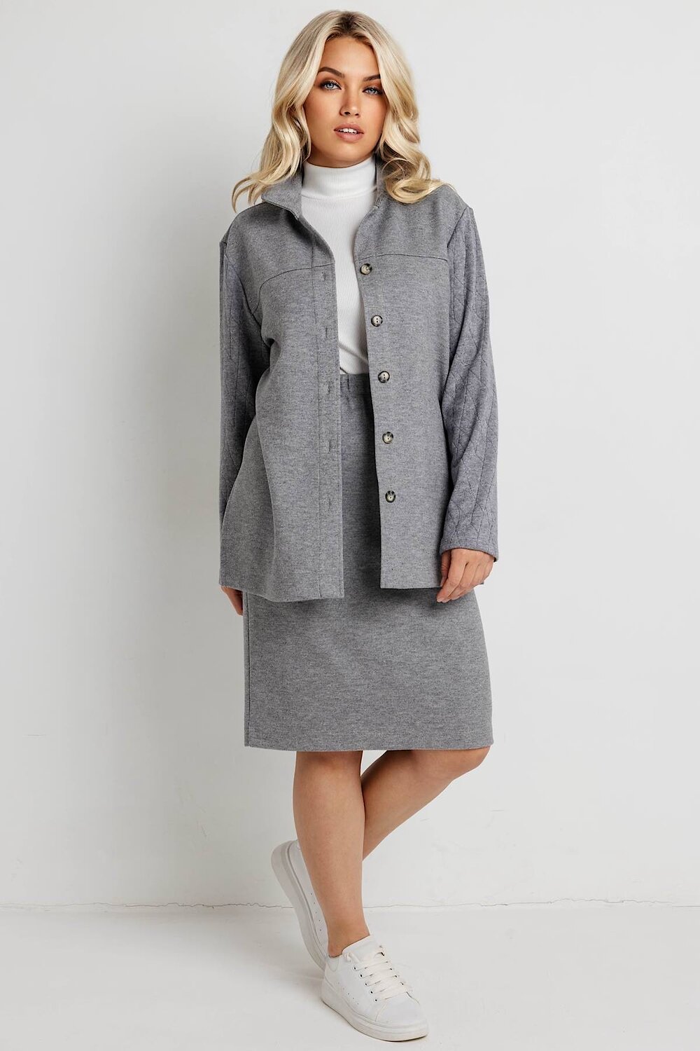 RISE Жакет 563773 4474Н/01 Серый