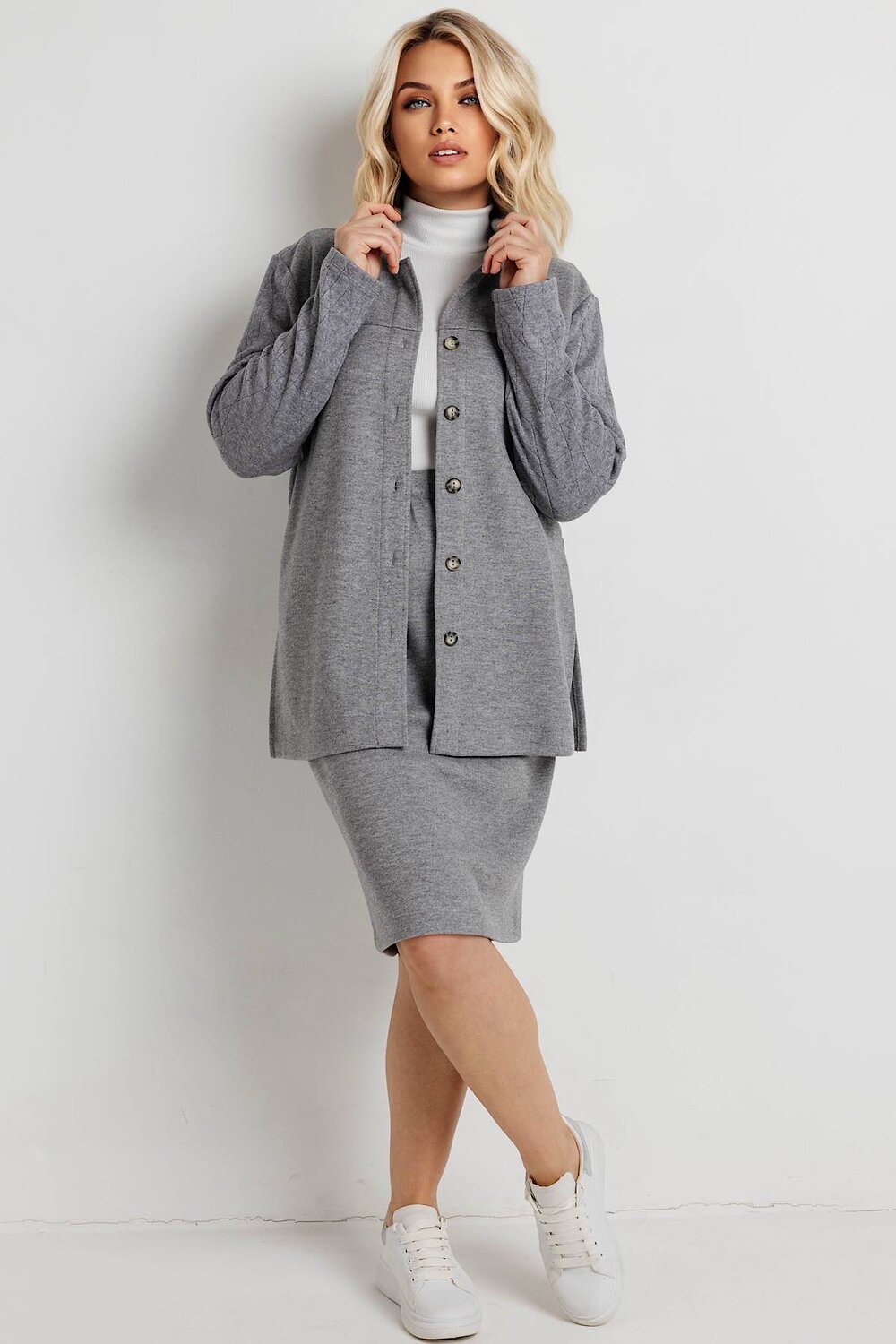 RISE Жакет 563773 4474Н/01 Серый