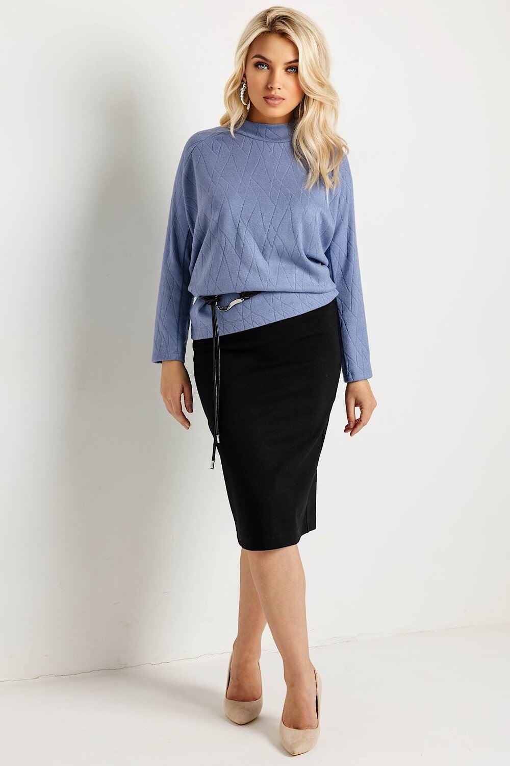 RISE Блузка 563776 4345/03 Джинсовый