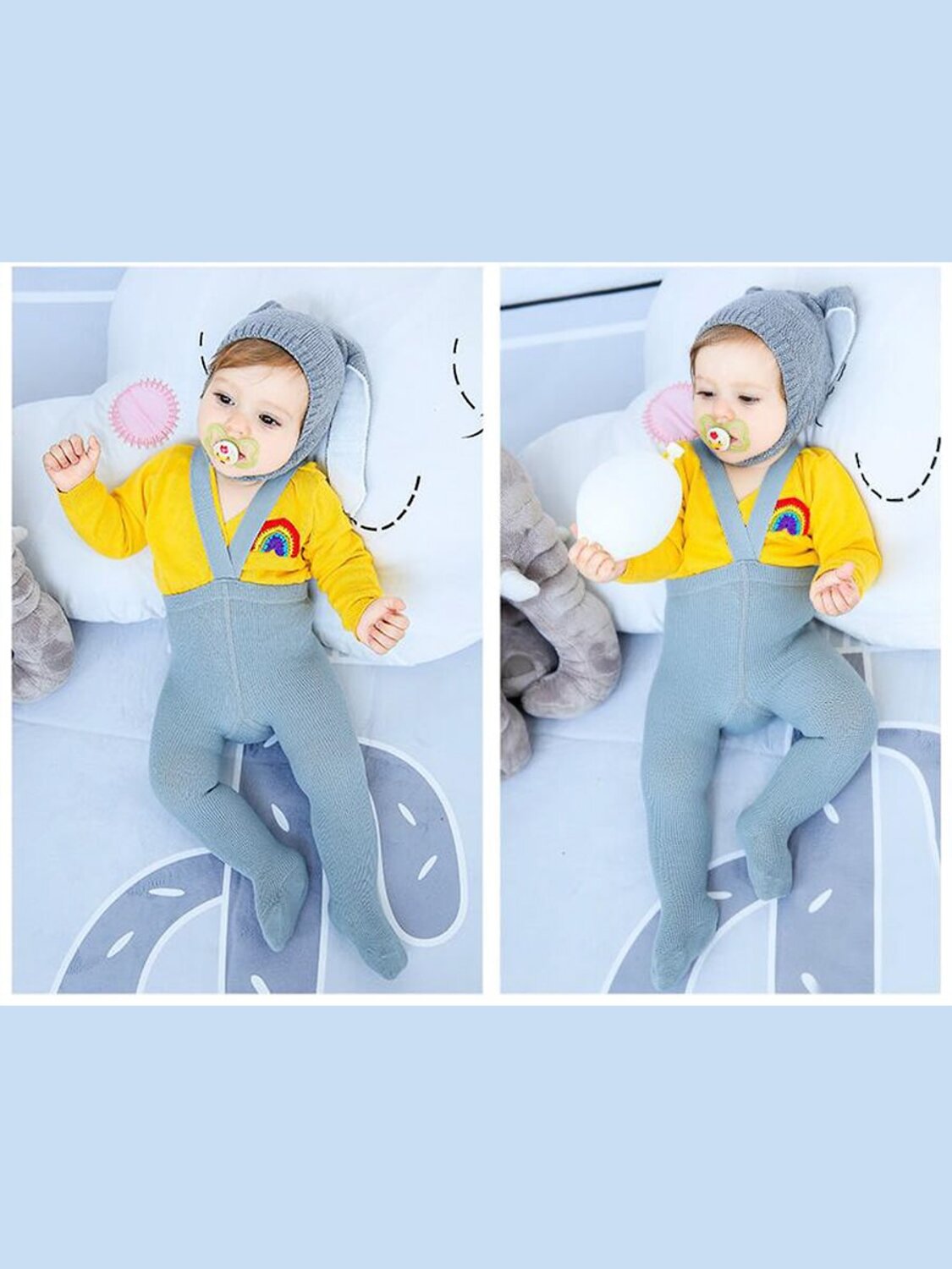 Соль&Перец Колготки 563789 SP125 серый