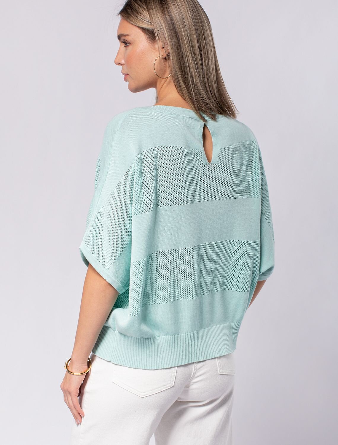 VILATTE Джемпер 564380 D39.277 аквамарин