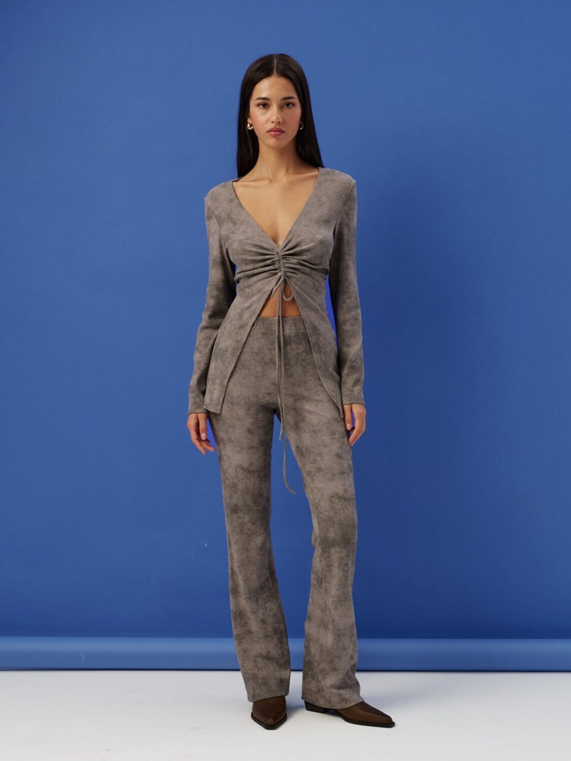 RISE Брюки 564605 LEG_02_Mineral grey Серый
