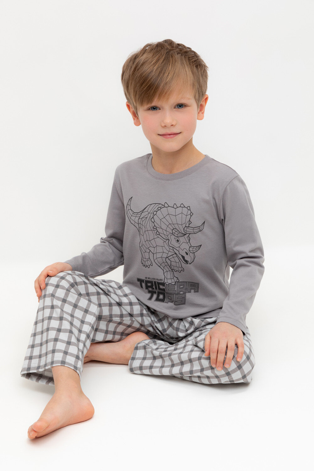 CROCKID Пижама 565172 К 1600 серый