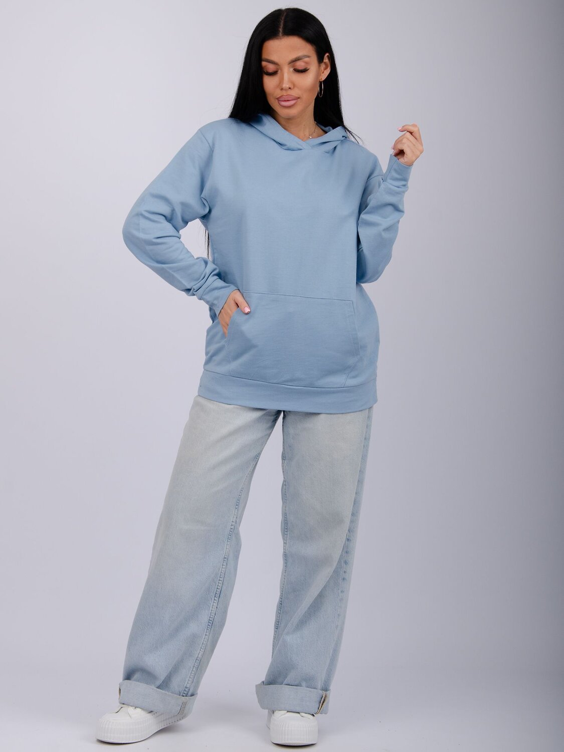 Malina Худи 565850 СЖ-27 голубой