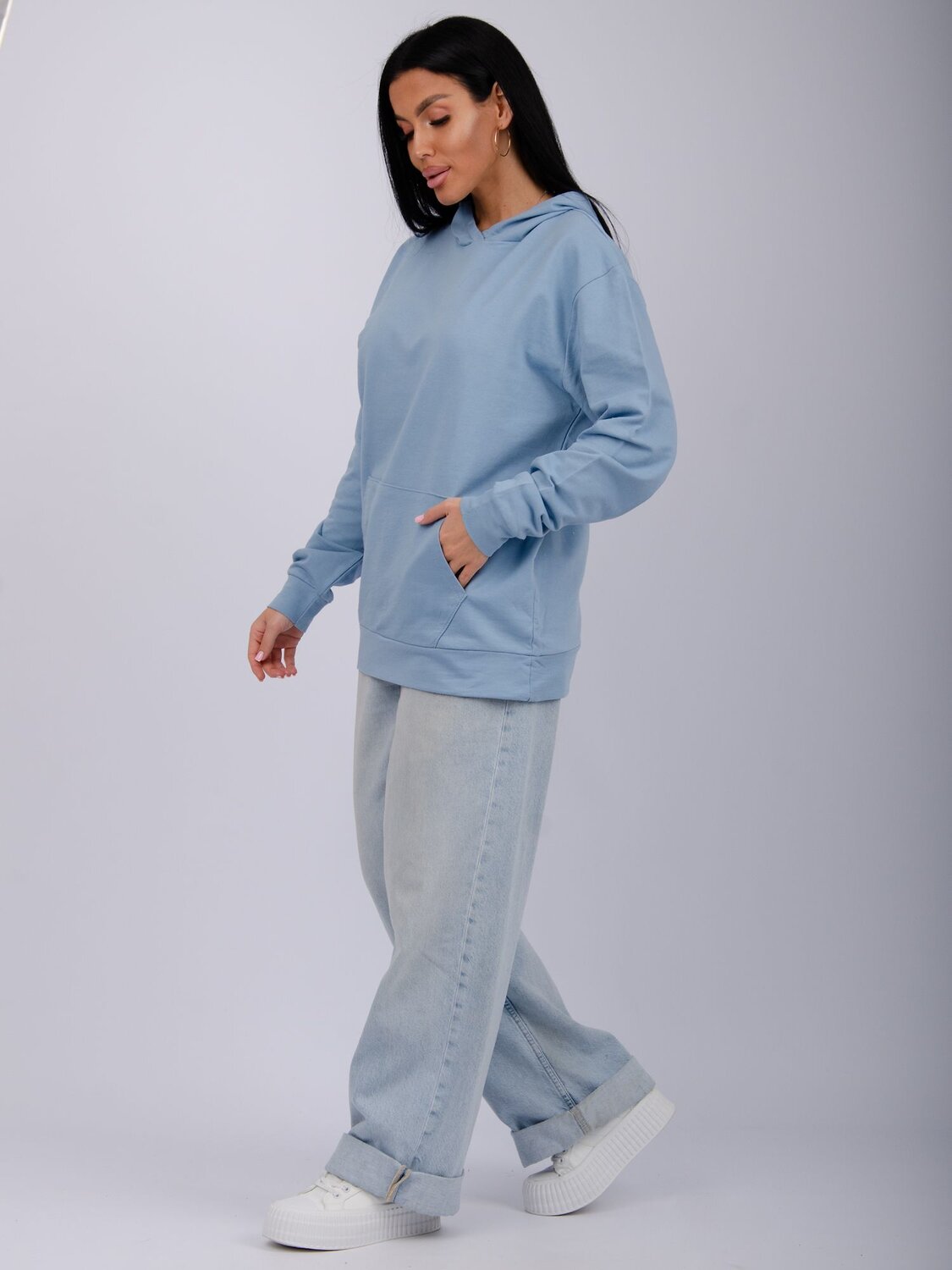 Malina Худи 565850 СЖ-27 голубой