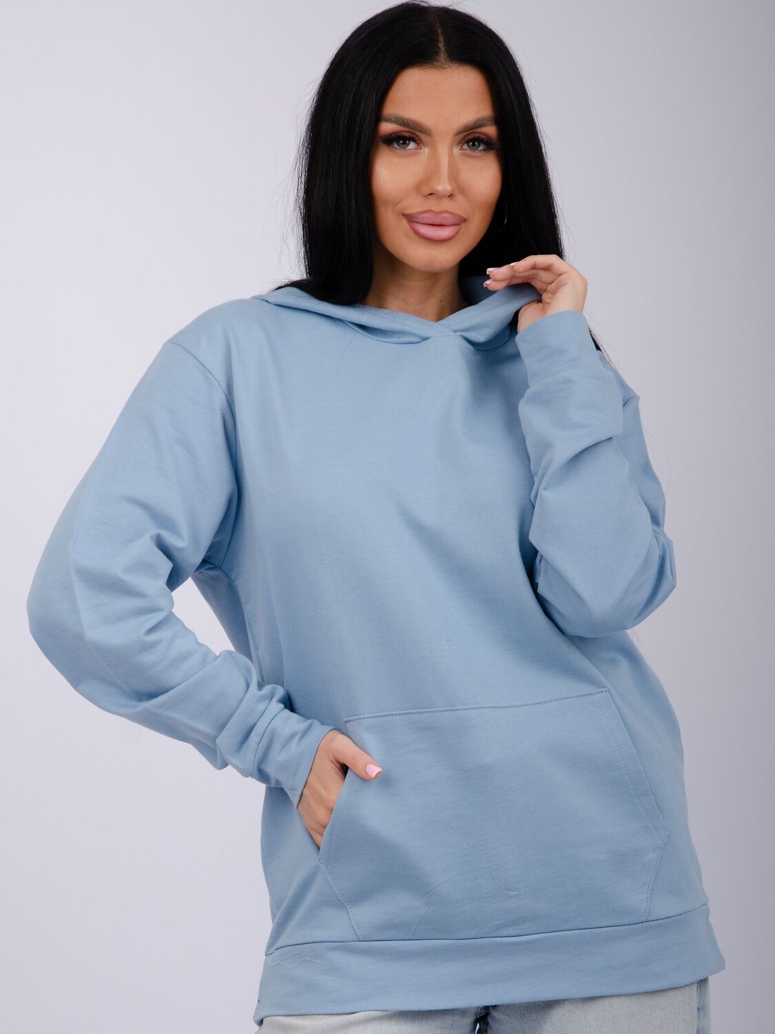 Malina Худи 565850 СЖ-27 голубой