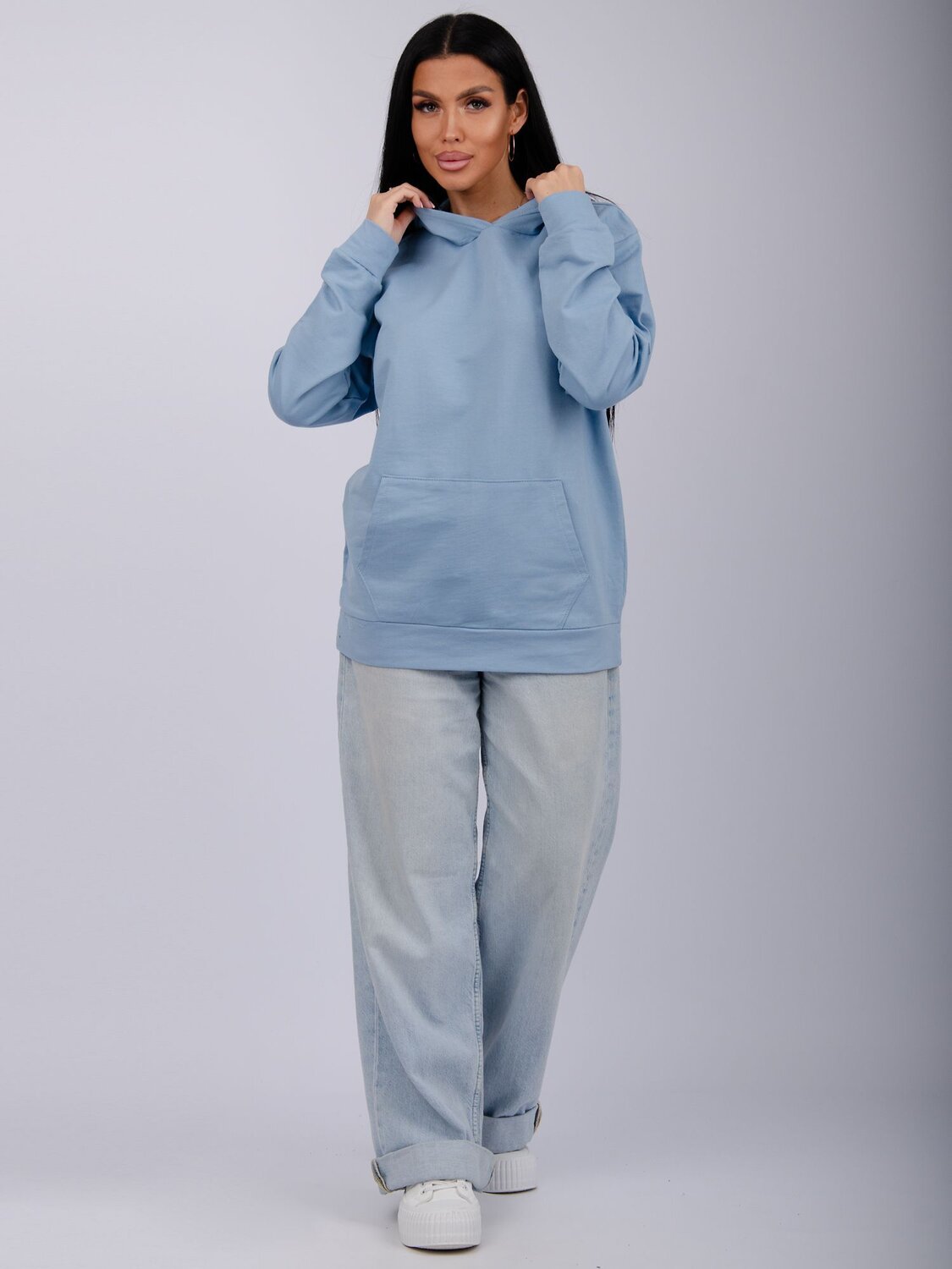 Malina Худи 565850 СЖ-27 голубой