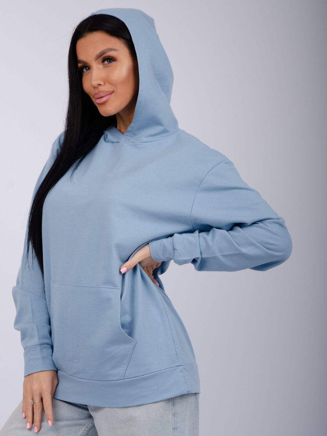 Malina Худи 565850 СЖ-27 голубой