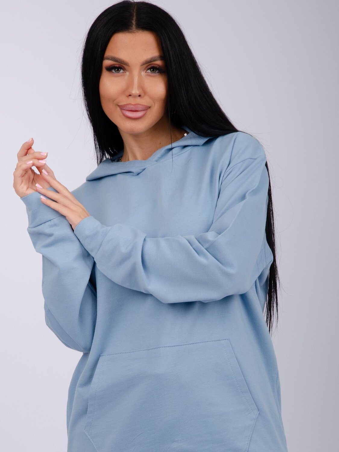 Malina Худи 565850 СЖ-27 голубой