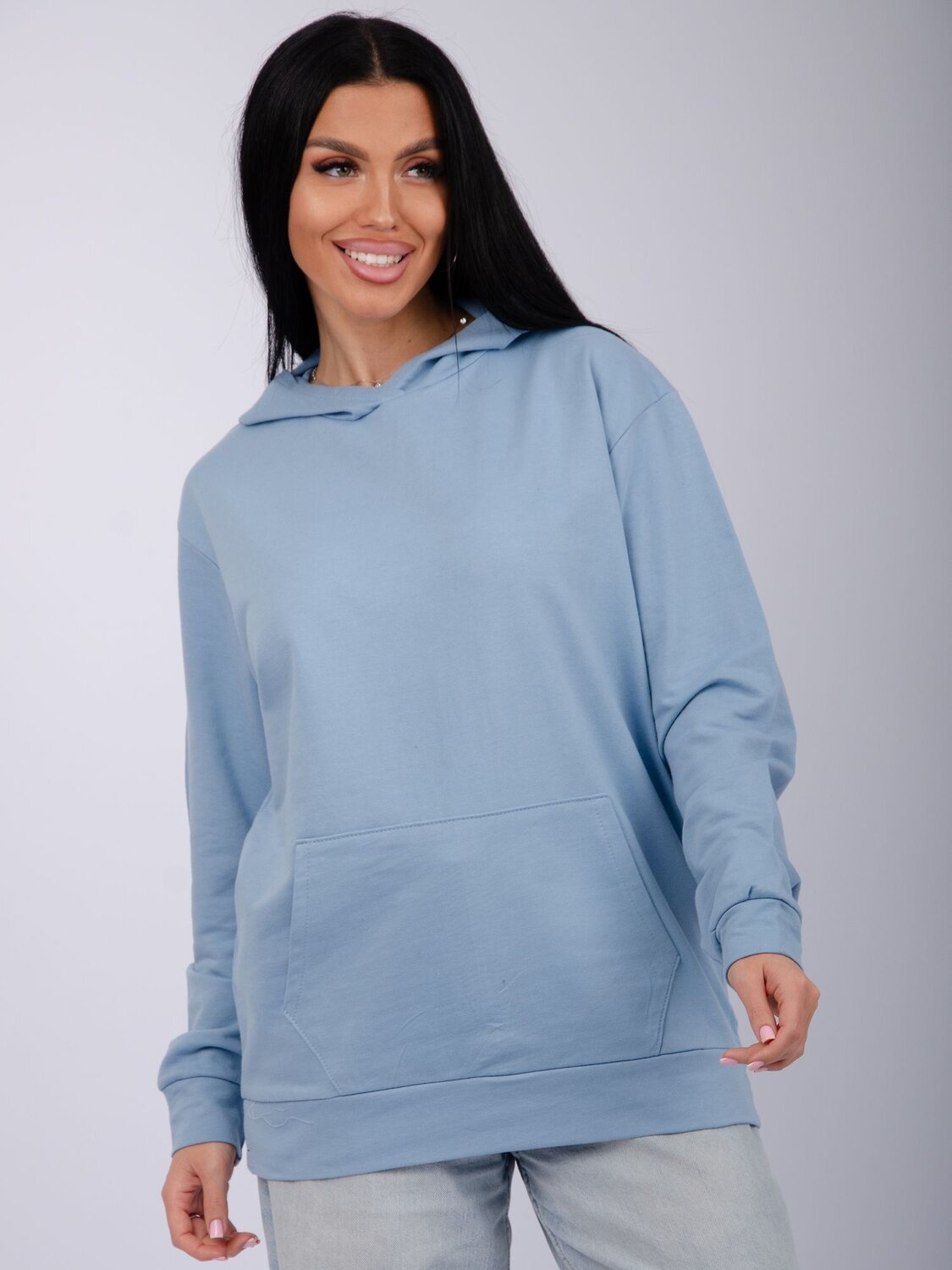 Malina Худи 565850 СЖ-27 голубой