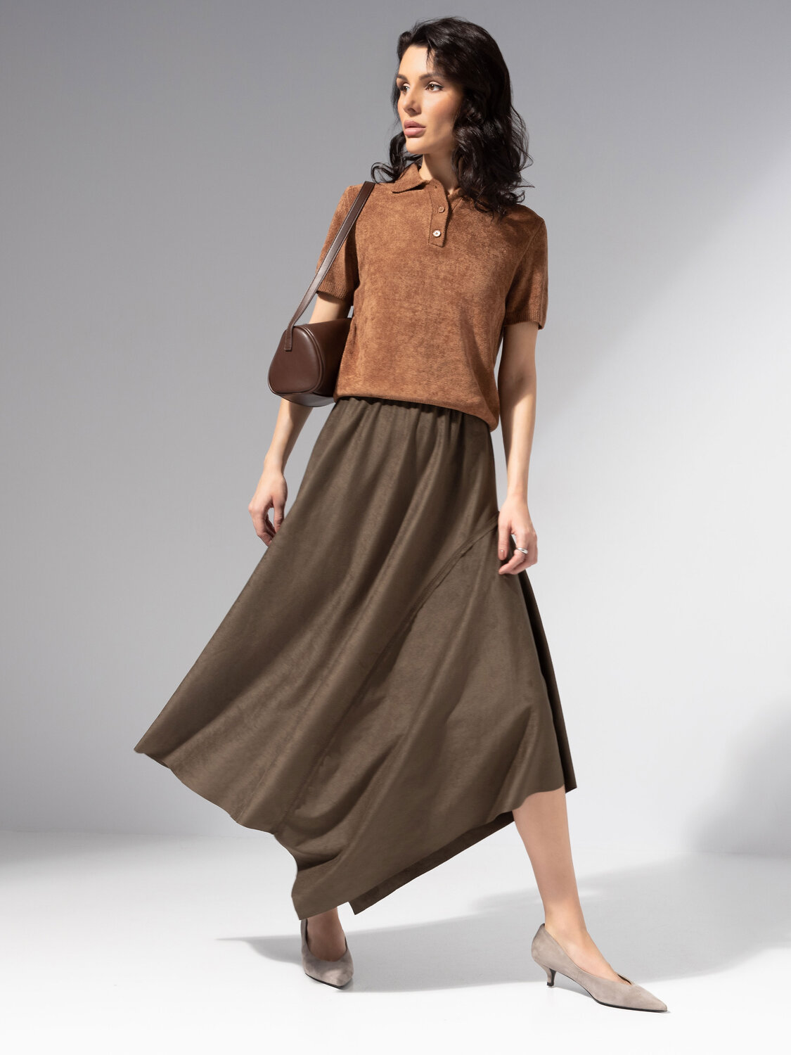 CHARUTTI Юбка 566011 12263 Коричневый