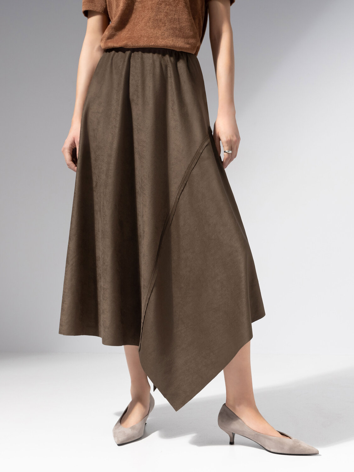 CHARUTTI Юбка 566011 12263 Коричневый